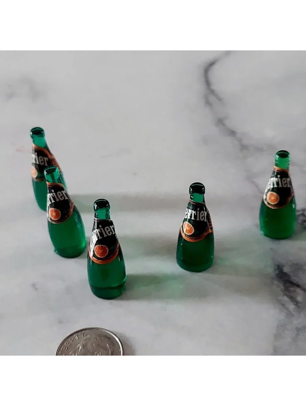 Miniature Sparkling Water Bar Drink Lot 1:6 scale